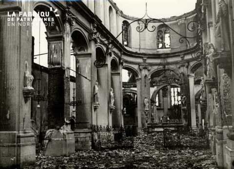 Bombardement-Yvetot-Nef de l'Eglise 02